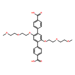 2',5'-bis(2-(2-methoxyethoxy)ethoxy)-[1,1':4',1''-terphenyl]-4,4''-dicarboxylic acid