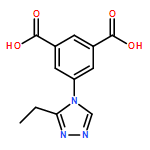 5-(3-ethyl-4H-1,2,4-triazol-4-yl)isophthalic acid