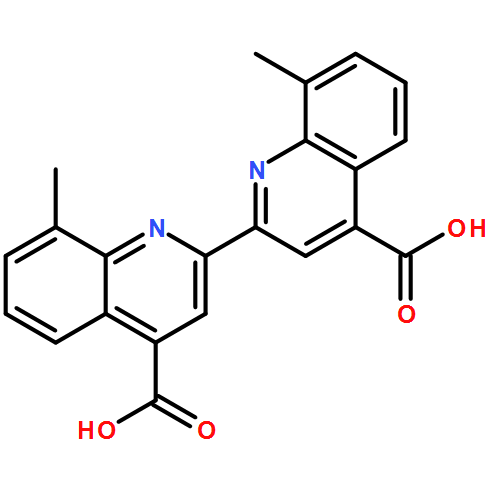 8,8'-dimethyl-[2,2'-biquinoline]-4,4'-dicarboxylic acid