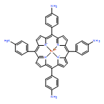 Iron, [[4,4',4'',4'''-(21H,23H-porphine-5,10,15,20-tetrayl-κN21,κN22,κN23,κN24)tetrakis[benzenaminato]](2-)]-, (SP-4-1)-