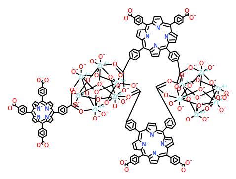 PCN-224(H) nanoparticles