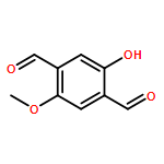 2-Hydroxy-5-methoxy-1,4-benzenedicarboxaldehyde