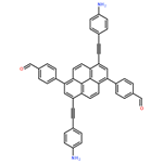 4,4'-(3,8-Bis((4-aminophenyl)ethynyl)pyrene-1,6-diyl)dibenzaldehyde