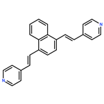 Pyridine, 4,​4'-​[1,​4-​naphthalenediyldi-​(1E)​-​2,​1-​ethenediyl]​bis- (9CI)