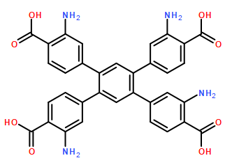 3,3''-diamino-4',5'-bis(3-amino-4-carboxyphenyl)-[1,1':2',1''-terphenyl]-4,4''-dicarboxylic acid