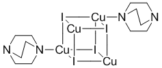 Bis(1,4-diazabicyclo[2.2.2]octane)tetra(copper(I) iodide) (CuI)4(DABCO)2