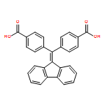 4,4'-((9H-Fluoren-9-ylidene)methylene)dibenzoic acid