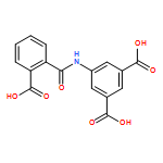 5-[(2-Carboxybenzoyl)amino]-1,3-benzenedicarboxylic acid