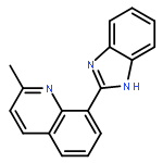 Quinoline, 8-(1H-benzimidazol-2-yl)-3-methyl-