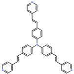 Tris(4-(2-(pyridin-4-yl)vinyl)phenyl)amine