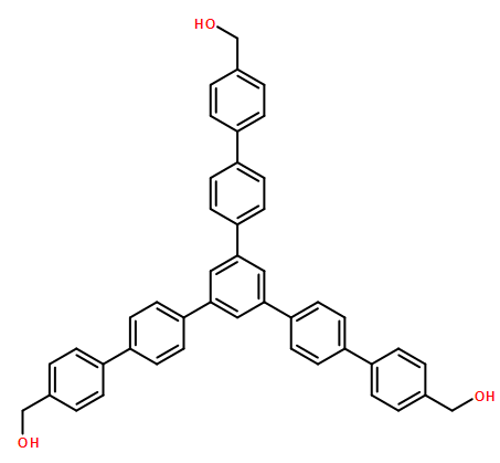 1,3,5-Tris(4'-hydroxymethyl[1,1'-biphenyl]-4-yl)benzene