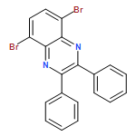 Quinoxaline, 5,8-dibromo-2,3-diphenyl-