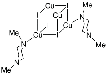 Bis(N,N'-dimethylpiperazine)tetra[copper(I) iodide]