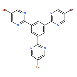 Pyrimidine, 2,2',2''-(1,3,5-benzenetriyl)tris[5-bromo-