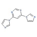 Pyrimidine, 4,6-di-1H-imidazol-1-yl-