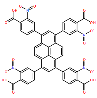 4,4',4'',4'''-(pyrene-1,3,6,8-tetrayl)tetrakis(2-nitrobenzoic acid)