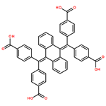 4,4′,4′′,4′′′-(9,10-Anthracenediylidenedimethanetetrayl)tetrakis[benzoic acid]