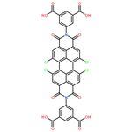 5,5'-(5,6,12,13-tetrachloro-1,3,8,10-tetraoxo-1,3,8,10-tetrahydroanthra[2,1,9-def:6,5,10-d'e'f']diisoquinoline-2,9-diyl)diisophthalic acid