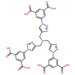 1,3-Benzenedicarboxylic acid, 5,5',5''-[nitrilotris(methylene-1H-1,2,3-triazole-4,1-diyl)]tris-