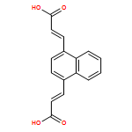 2-Propenoic acid, 3,3'-(1,4-naphthalenediyl)bis-, (2E,2'E)- (9CI)