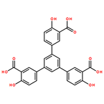 [1,1':3',1''-Terphenyl]-3,3''-dicarboxylic acid, 5'-(3-carboxy-4-hydroxyphenyl)-4,4''-dihydroxy-