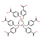 Hexa(p-carboxyphenoxy )cyclotriphosphazene